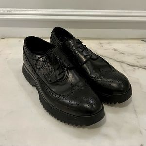 Louis Vuitton Mens Dress Shoes Black
